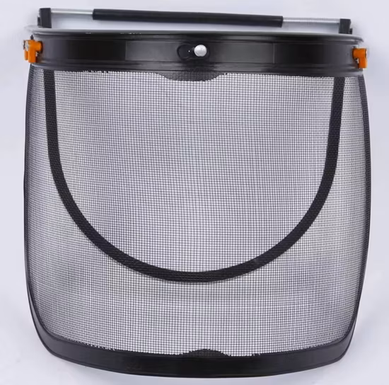 Productos protectores de seguridad de la protección de la cara de la visera de la malla de alambre de la visera protectora de la armadura