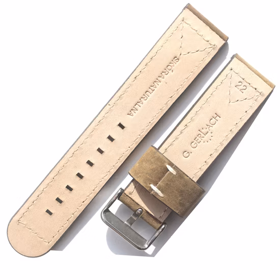 Correa de reloj de cuero genuino de alta calidad, gran oferta, 23mm